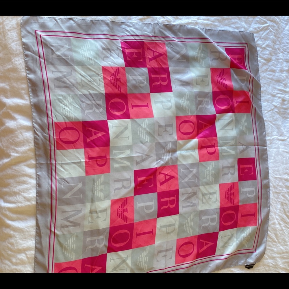 Armani Silk Armani scarf